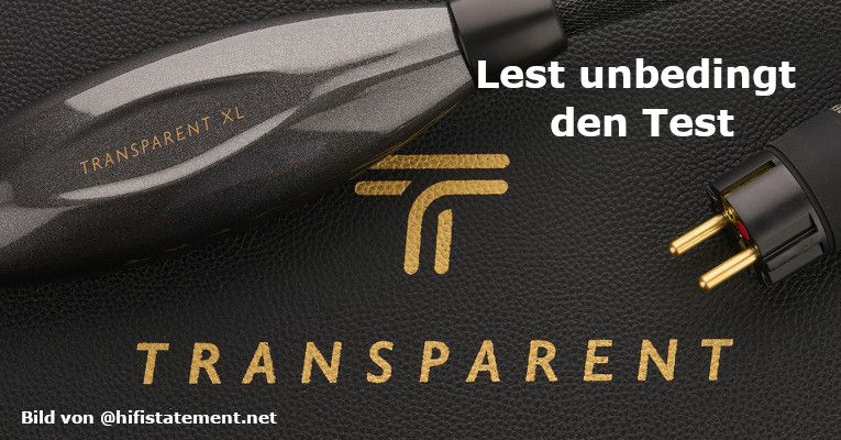 Transparent XL Power Cord mit Netzstecker – Testbericht auf hifistatement.net